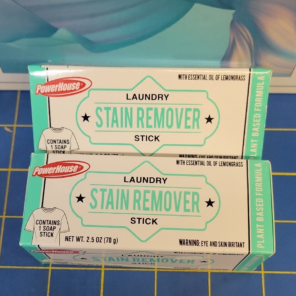 Laundry Stain Remover Stick - White New Set Of 2